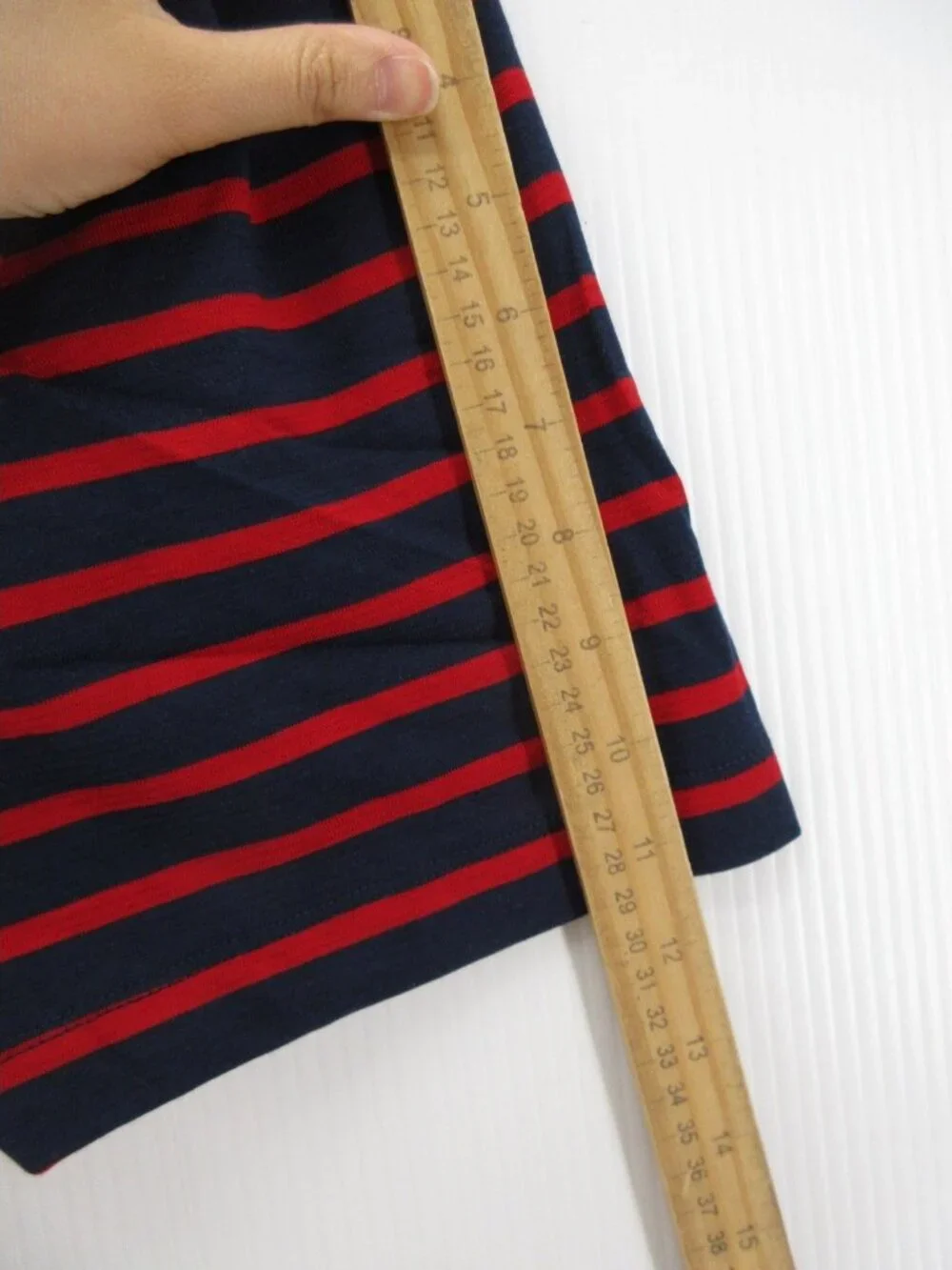 Banana Republic Polo Shirt XXL Tall Red Pullover Striped Preppy NEW